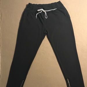 Black joggers